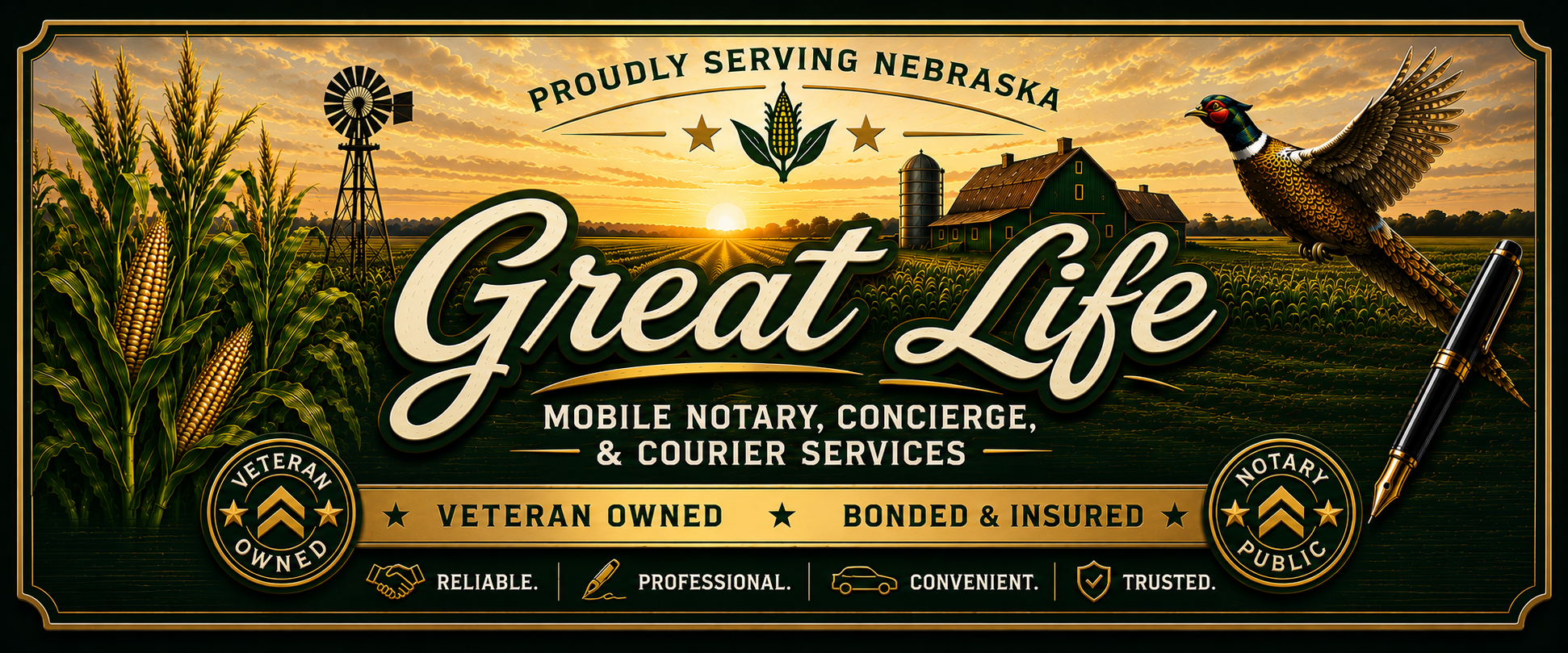 Great Life proudly serving Nebraska mobile services banner